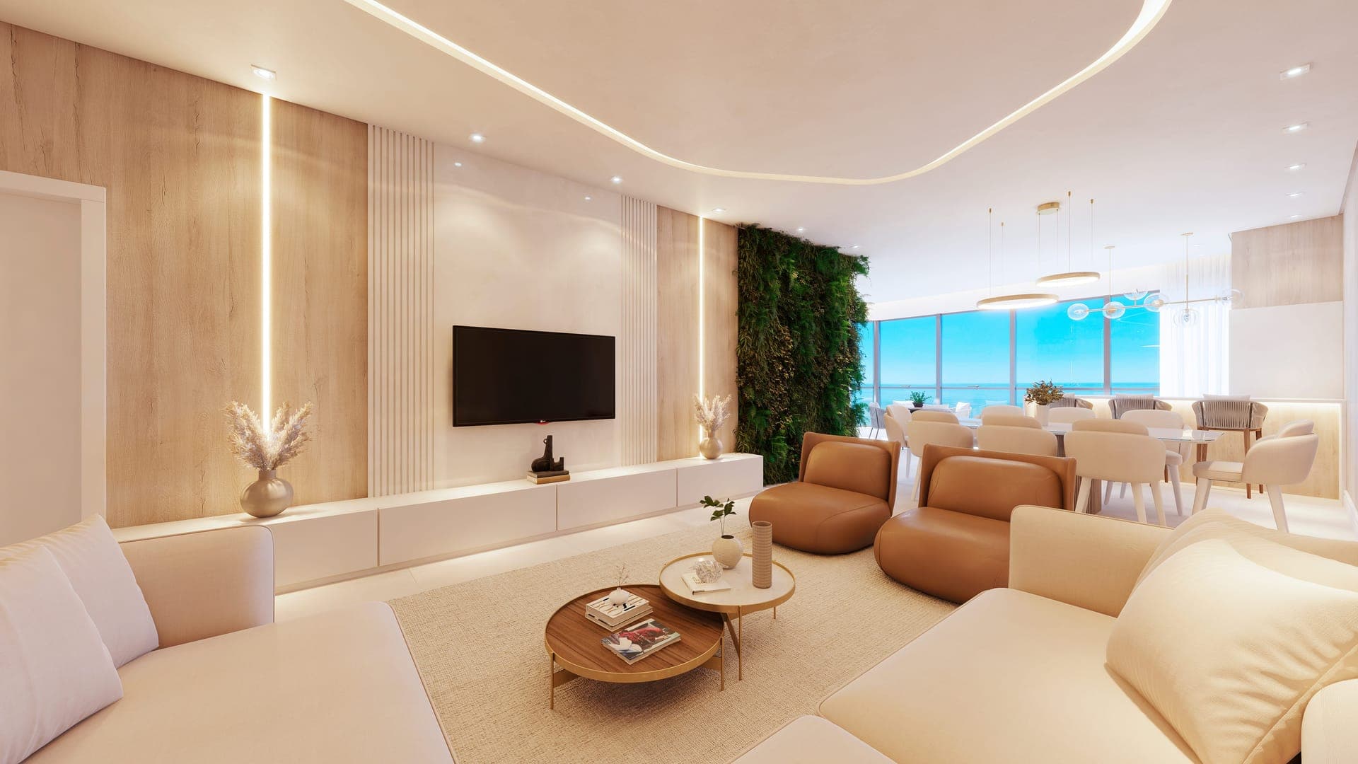 Twin Towers - Living